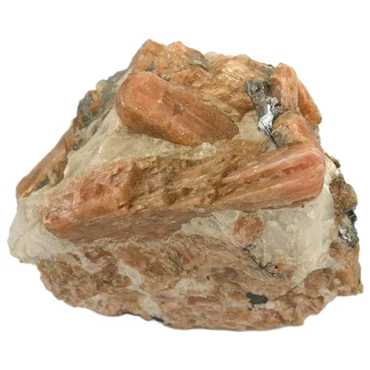 bustamite chunk on grayish background