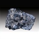 augite on dark background