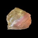 Oregon Sunstone on a Black background