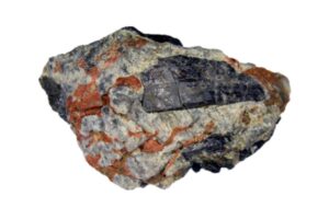 sillimanite on a white background