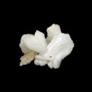 Stilbite on dark background